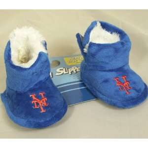    New York Mets MLB Baby High Boot Slippers: Sports & Outdoors