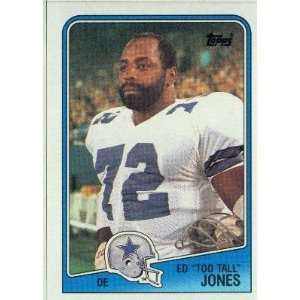  1988 Topps #266 Ed Too Tall Jones   Dallas Cowboys 