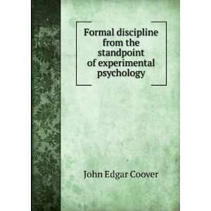   of experimental psychology John Edgar Coover  Books