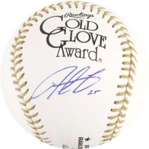   Lee Chicago Cubs Autographed Gold Glove Baseball: Sports & Outdoors