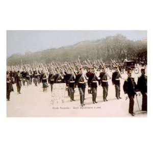  World War I, French Republican Guard Troops, 1914 Premium 