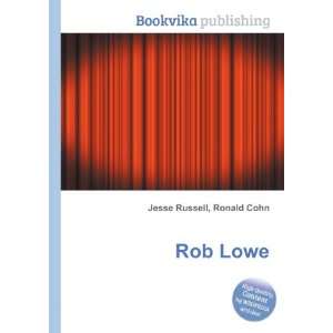  Rob Lowe Ronald Cohn Jesse Russell Books