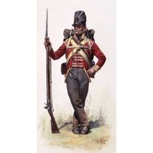 1806 1820 Napoleonic Era British Foot Soldiers Jacket Pattern   Size 