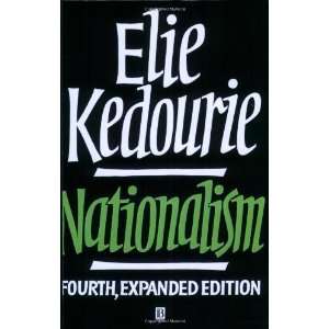  Nationalism [Paperback] Elie Kedourie Books