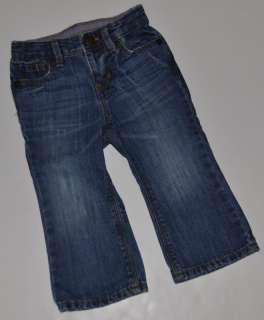 EUC Gap Medium Wash Denim Jeans Clean Water Wash Boot Cut Size 12   18 