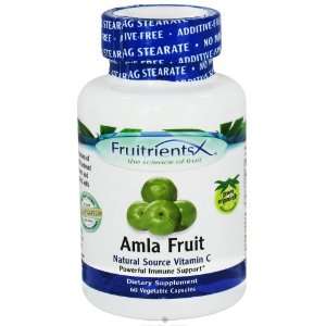  FruitrientsX   Amla Fruit Natural Source Vitamin C   60 