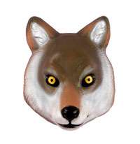 Deluxe Kids Wolf Mask   Animal Masks  