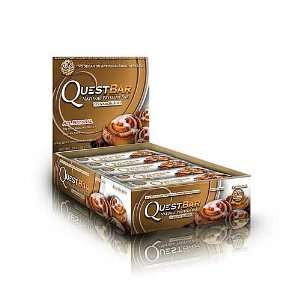    Quest Nutrition QuestBar   Cinnamon Roll: Health & Personal Care