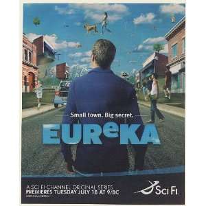  2006 Eureka Sci Fi Channel Original Series Premiere Print 