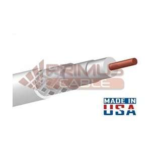  RG6 18AWG Coaxial Cable (CMP) CATV Solid .040 BC 60% AL 