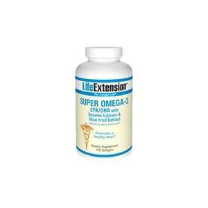 Super Omega 3 EPA/DHA with Sesame Lignans & Olive Fruit Extract   120 