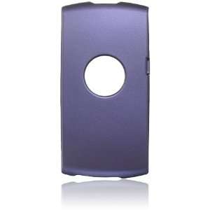  Sony Ericsson Vivaz Rubberized Shield Hard Case   Purple 