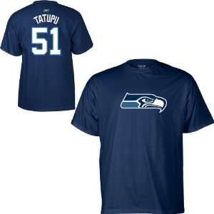 Reebok Seattle Seahawks Lofa Tatupu Name and Number T Shirt Extra 