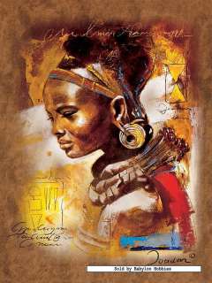 picture 1 of Ravensburger 1000 pieces jigsaw puzzle African Beauty 