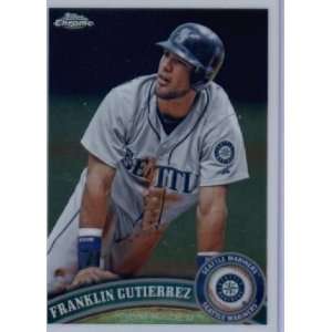 2011 Topps Chrome #82 Franklin Gutierrez   Seattle Mariners (Baseball 