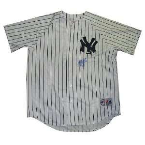   Sabathia Cc Sabathia Autographed Replica Yankees Jersey Sports