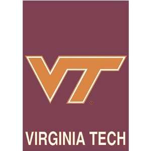 Virginia Tech Hokies Flag   Screen Print  Sports 
