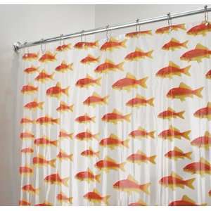  3 each: Interdesign Goldfish Design Shower Curtain (26080 