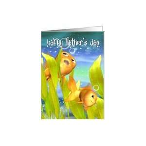  Goldfish Fathers Day Card   Goldfish Card For Fathers 
