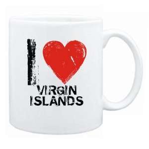  New  I Love Virgin Islands  Mug Country
