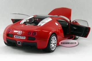 New Bugatti Vayron Limited Edition 1:24 Alloy Diecast Model Car Red 