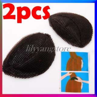 2pcs Volume Hair Base DIY Hair Velcro Volumizing Tool  