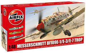 AIRFIX 1/48 Messerschmitt Bf109E Tropical (A05122)  