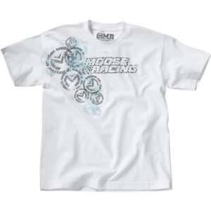  Moose Racing Youth Internal T Shirt   Large/White 