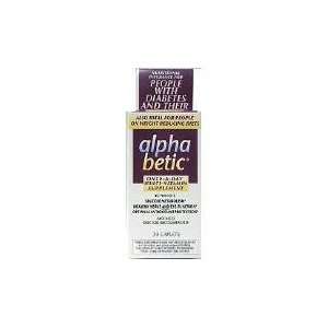  Alpha Betic Once A Day Multi Vitamin Supplement by 