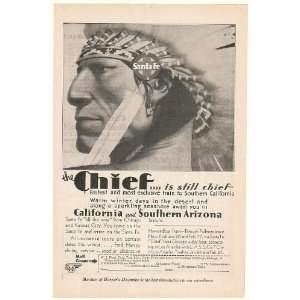   The Chief Indian Print Ad (Memorabilia) (50404)