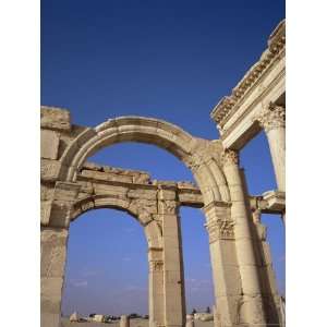 Graeco Roman Columned Main Street, AD, Unesco World Heritage Site 