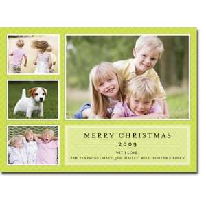   Holiday Photo Cards (Holiday Hatch Lime): Health & Personal Care