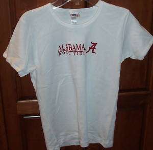 NEW THE GAME GIRLS ALABAMA T SHIRT ROLL TIDE  