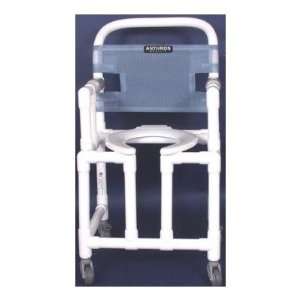  18 Drop Arm Shower Commode/Chair in Royal: Home & Kitchen
