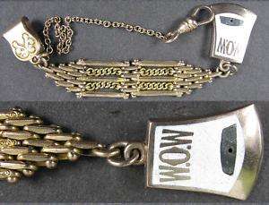1880’s Vintage Watch Fob 14K Gold~W.O.W. Woodcutters  