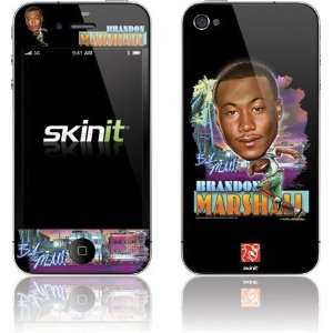  Caricature   Brandon Marshall skin for Apple iPhone 4 / 4S 