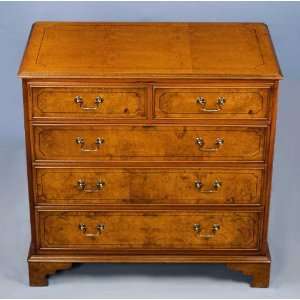  Restored Antique Walnut Bachelors Chest Furniture & Decor