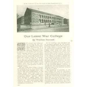  1907 United States Army War College Washington D C 