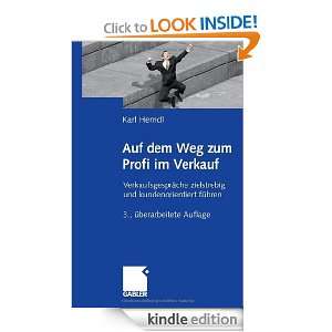 Auf dem Weg zum Profi im Verkauf (German Edition) Karl Herndl  