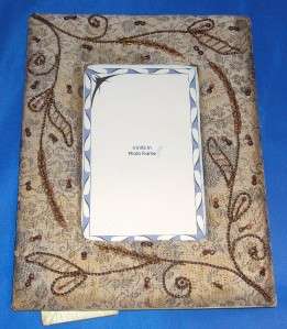 New Photo Frame 4 X 6 Picture Size 7 X 9 Actual Frame Ivory Damask 
