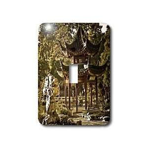 Boehm Photography Garden   Chinese Pagoda Garden   Light Switch Covers 