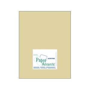  Paper Accents Cardstock 8.5x11 Muslin Green Tea/Witch 