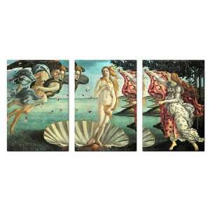 The Birth of Venus Sandro Botticelli Three Fridge Magnet 