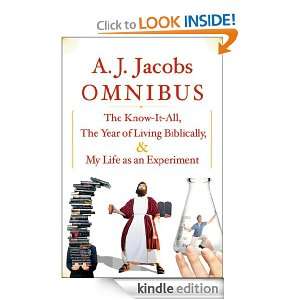 Jacobs Omnibus A. J. Jacobs  Kindle Store