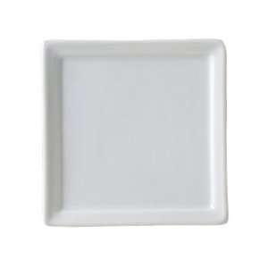 Vertex Ventana Collection Bright White 5 1/4 Insert Plate   Case  36 
