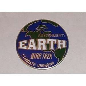  Star Trek Original SeriesASSIGNMENT EARTH Episode PIN 
