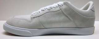 Alife Mens Everybody Low Suede Sneaker in White  