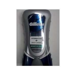 SPECIAL 2 PACK: GILLETTE HYDRATOR PLUS BODY WASH FOR SENSITIVE SKIN (8 