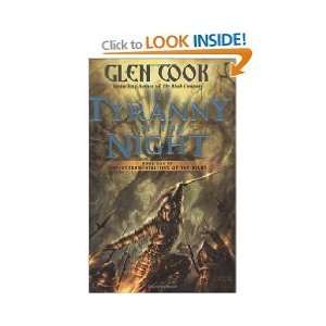   Book One of the Instrumentalities of the Night By Glen Cook (Hardcover