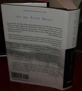 CORMAC McCARTHY All the Pretty Horses 1st Edition  